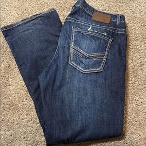 BKE Dark Blue Bootcut Jeans